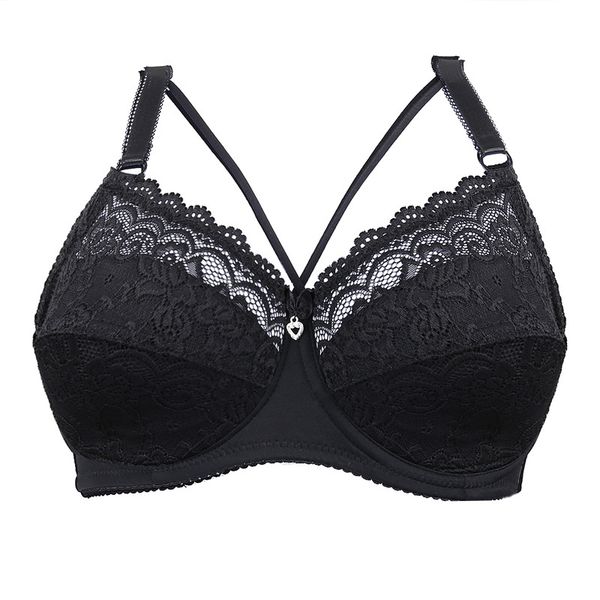 plus size women's bra seamless adjustable lace full cup thin underwear bra d e bralette underwire brassiere female elegant, Red;black
plus size women's bra seamless adjustable lace full cup thin underwear bra d e bralette underwire brassiere female elegant, Red;black