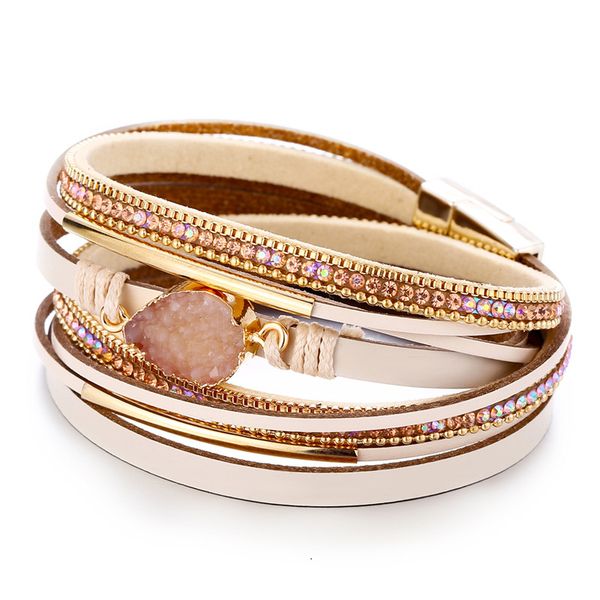 fashion stone bracelet & bangle leather bracelets for women boho multiple layers wristband bracelets charm 2019 new jewelry, Golden;silver
fashion stone bracelet & bangle leather bracelets for women boho multiple layers wristband bracelets charm 2019 new jewelry, Golden;silver