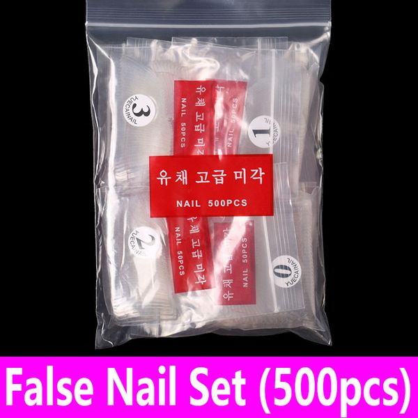 500pcs fake nails false nails set decoration art kit acrylic artificial full cover half french white natural clear tips, Red;gold
500pcs fake nails false nails set decoration art kit acrylic artificial full cover half french white natural clear tips, Red;gold