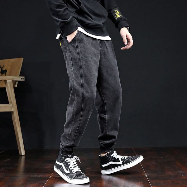 men's jeans of the spring and autumn period men leisure foot patch embroidered trousers harlan baggy pants, Blue
men's jeans of the spring and autumn period men leisure foot patch embroidered trousers harlan baggy pants, Blue