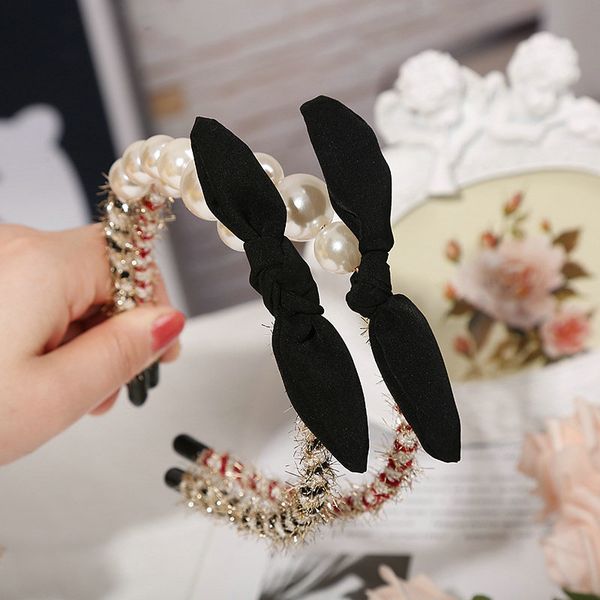 the new pearl bow tie headband kitty hair band hairwear hair style 2019 with hairpins xdxdl, Black;brown
the new pearl bow tie headband kitty hair band hairwear hair style 2019 with hairpins xdxdl, Black;brown
