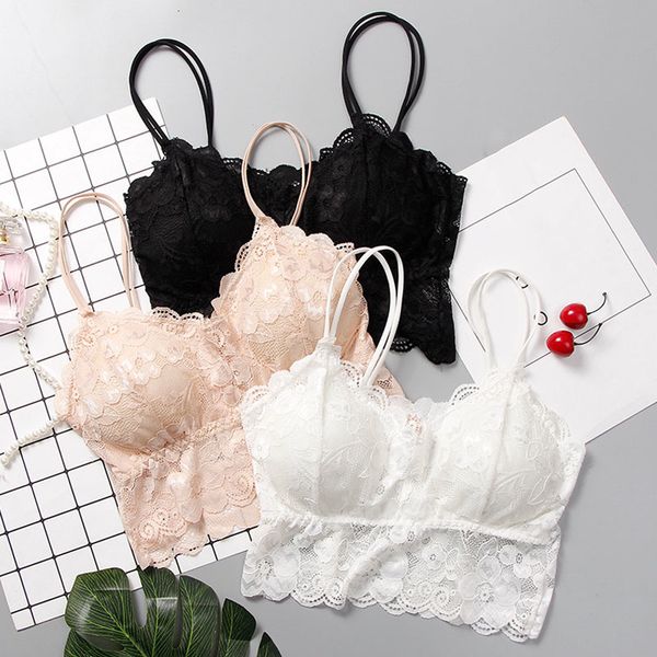 tank tank women lace bra female bandeau camis bra summer breathable bandeau ladies cotton bandeau slim camis, White
tank tank women lace bra female bandeau camis bra summer breathable bandeau ladies cotton bandeau slim camis, White