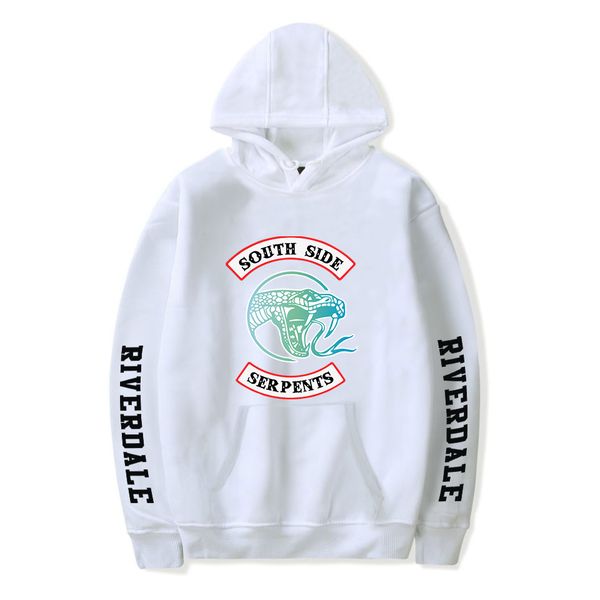 the latest hoodie riverdale men's and women's fashion autumn and winter popular hooded sweatshirt women's men's white pu, Black
the latest hoodie riverdale men's and women's fashion autumn and winter popular hooded sweatshirt women's men's white pu, Black