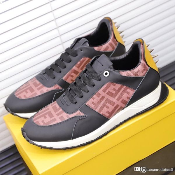 luxury mens 18 designer shoes rivet with white black fend sneakers running sneaker f platform shoes 19ss fendi, Blue;gray
luxury mens 18 designer shoes rivet with white black fend sneakers running sneaker f platform shoes 19ss fendi, Blue;gray