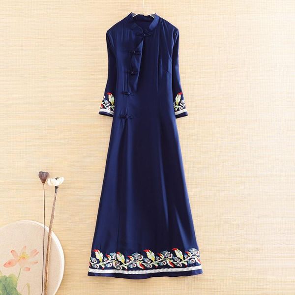 high-end spring and summer women cheongsam dress elegant embroidery peony chinese style slim lady party qiapao dress s-xxl, Red
high-end spring and summer women cheongsam dress elegant embroidery peony chinese style slim lady party qiapao dress s-xxl, Red