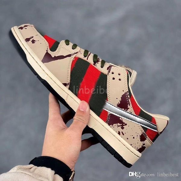 sb dunk low pro freddy krueger running shoes men women dunks casual skateboarding trainers fashion designer sports sneakers size 36-44
sb dunk low pro freddy krueger running shoes men women dunks casual skateboarding trainers fashion designer sports sneakers size 36-44