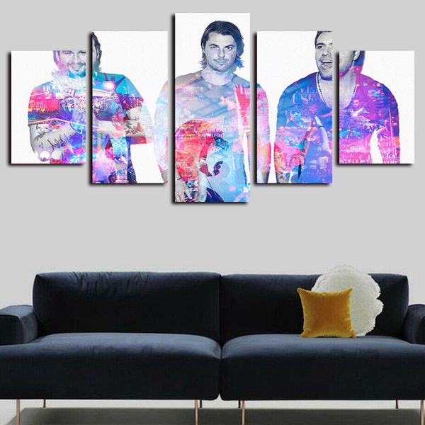5 panels swedish house mafia dj music modern artworks giclee canvas wall art for home decor abstract poster canvas print oil painting
5 panels swedish house mafia dj music modern artworks giclee canvas wall art for home decor abstract poster canvas print oil painting