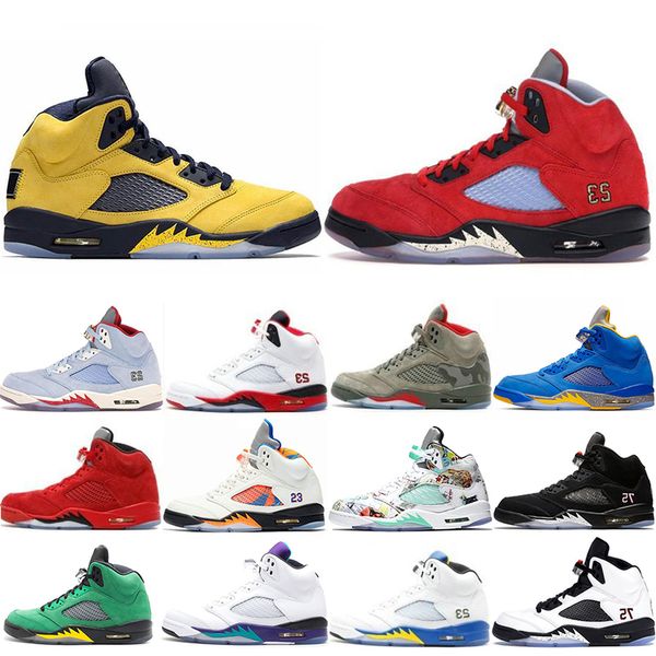box with michigan inspire trophy room 5s ice blue men basketball shoes 5 laney yellow bred red suede metallic black sports sneakers
box with michigan inspire trophy room 5s ice blue men basketball shoes 5 laney yellow bred red suede metallic black sports sneakers