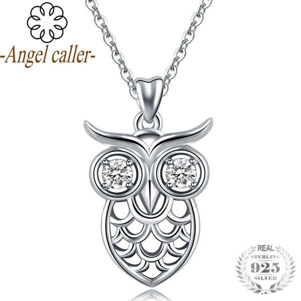 angel caller genuine 925 sterling silver cute owl necklace pendant aaa cz pendants fashion choker fine jewelry for women cyd149
angel caller genuine 925 sterling silver cute owl necklace pendant aaa cz pendants fashion choker fine jewelry for women cyd149