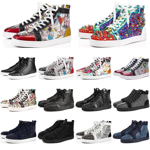 2020 моды red bottoms обувь шипованных шипы плоских кроссовки для мужчин женщин блестки партии любителей подлинной кожи случайных заклепки к, Black
2020 моды red bottoms обувь шипованных шипы плоских кроссовки для мужчин женщин блестки партии любителей подлинной кожи случайных заклепки к, Black
