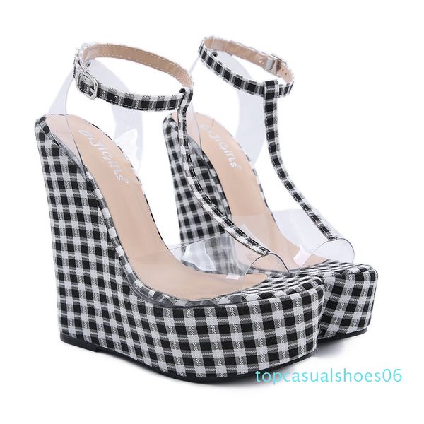 дам sandalen femme sexy прозрачные каблуки клинья сандалии для женщин 16см пятки платформы сандалии клинья hight пятки женщин сандалии t06, Black
дам sandalen femme sexy прозрачные каблуки клинья сандалии для женщин 16см пятки платформы сандалии клинья hight пятки женщин сандалии t06, Black