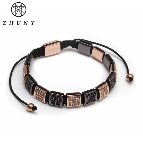 zhuny new stylish zirconia square macrame bracelet luxury pave setting cz beads charm bracelets for men gold black color jewelry c19021501
zhuny new stylish zirconia square macrame bracelet luxury pave setting cz beads charm bracelets for men gold black color jewelry c19021501