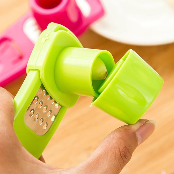 candy color kitchen accessories plastic ginger garlic grinding tool magic silicone peeler slicer cutter grater planer, Silver
candy color kitchen accessories plastic ginger garlic grinding tool magic silicone peeler slicer cutter grater planer, Silver