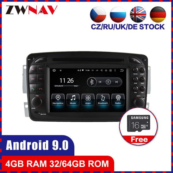 4g + 64g android 9.0 автомобильный dvd стерео плеер gps глонасс navi для sl r230 sl500 2001-2007 аудио видео мультимедийное радио
4g + 64g android 9.0 автомобильный dvd стерео плеер gps глонасс navi для sl r230 sl500 2001-2007 аудио видео мультимедийное радио