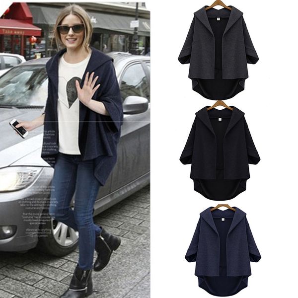 new jackets women trendy autumn and winter coats casual loose temperament ladies long sleeves jacket ladies solid screw neck top, Black;brown
new jackets women trendy autumn and winter coats casual loose temperament ladies long sleeves jacket ladies solid screw neck top, Black;brown