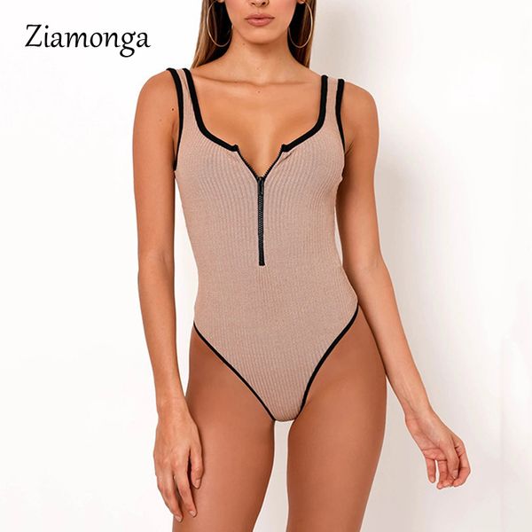 women's jumpsuits & rompers ziamonga long sleeve deep v-neck slim bodysuit 2021 summer women front zipper skinny romper female body sui, Black;white
women's jumpsuits & rompers ziamonga long sleeve deep v-neck slim bodysuit 2021 summer women front zipper skinny romper female body sui, Black;white