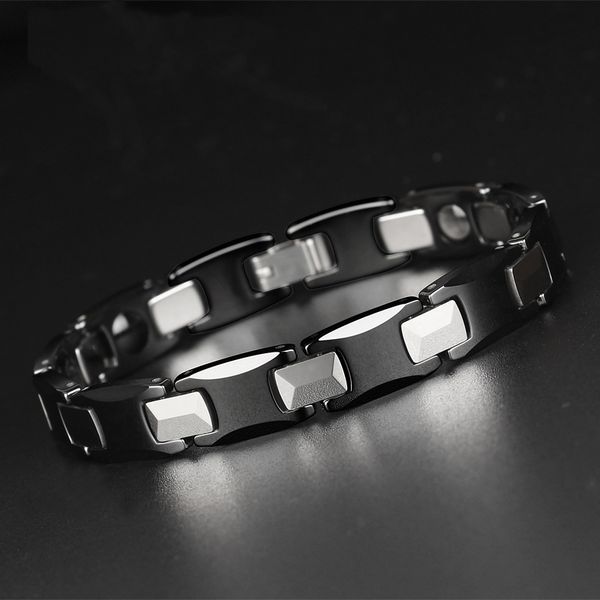trustylan health magnet bracelet men tungsten steel jewellery black ceramic bracelets for women man bracelet gifts for him, Golden;silver
trustylan health magnet bracelet men tungsten steel jewellery black ceramic bracelets for women man bracelet gifts for him, Golden;silver