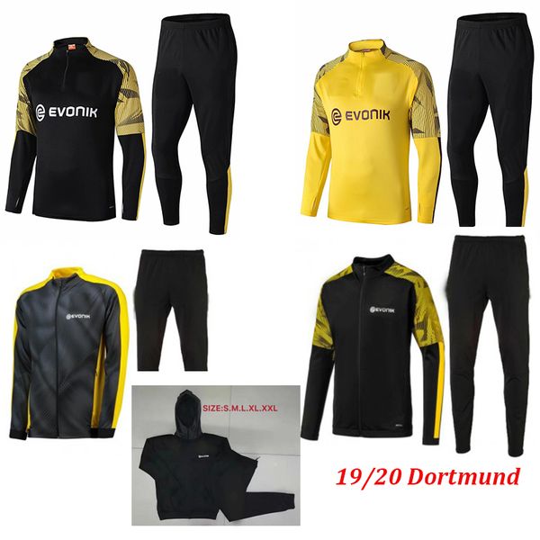new bvb borussia dortmund soccer full kit zipper training jacket football hood jacket 19 20 gotze reus witsel jacket warm-up suit tracks, Black
new bvb borussia dortmund soccer full kit zipper training jacket football hood jacket 19 20 gotze reus witsel jacket warm-up suit tracks, Black