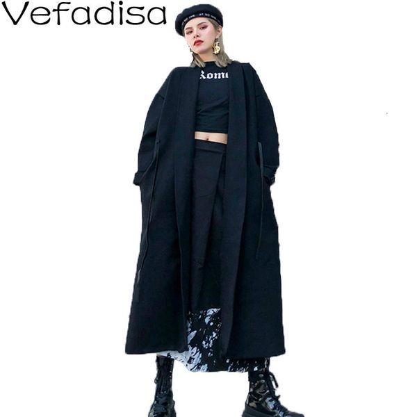 vefadisa belt woman wool coat winter 2019 solid black woolen coat loose thick pockets skirt type cardigan wool qyf981
vefadisa belt woman wool coat winter 2019 solid black woolen coat loose thick pockets skirt type cardigan wool qyf981