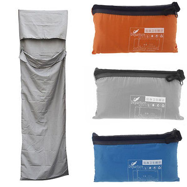 

ultralight outdoor sleeping bag liner polyester pongee portable single sleeping bags camping travel healthy outdoor bag
