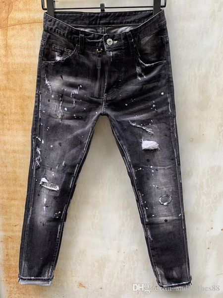 2020 men designer jeans famous brand designer slim fit pantalones denim destroyed denim hip hop mens designer pants black jeans, Blue
2020 men designer jeans famous brand designer slim fit pantalones denim destroyed denim hip hop mens designer pants black jeans, Blue