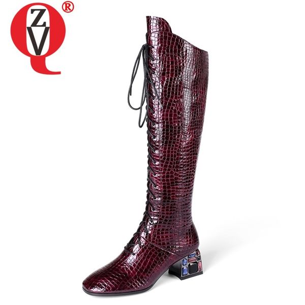 zvq winter new fashion knee high boots outside high heels square toe cross-tied zip women shoes drop shiping size 34-42, Black
zvq winter new fashion knee high boots outside high heels square toe cross-tied zip women shoes drop shiping size 34-42, Black
