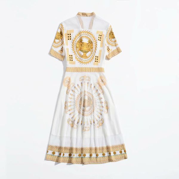 french style retro printing bow neck show slim fit splicing mesh dress 2020 spring and summer women's new, Black;gray
french style retro printing bow neck show slim fit splicing mesh dress 2020 spring and summer women's new, Black;gray