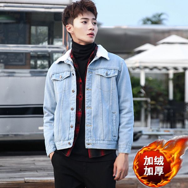 men's denim пальто корейского стиля trend men's top толстая теплая куртка плюс velvet ковбой одежда p68, Black;brown
men's denim пальто корейского стиля trend men's top толстая теплая куртка плюс velvet ковбой одежда p68, Black;brown