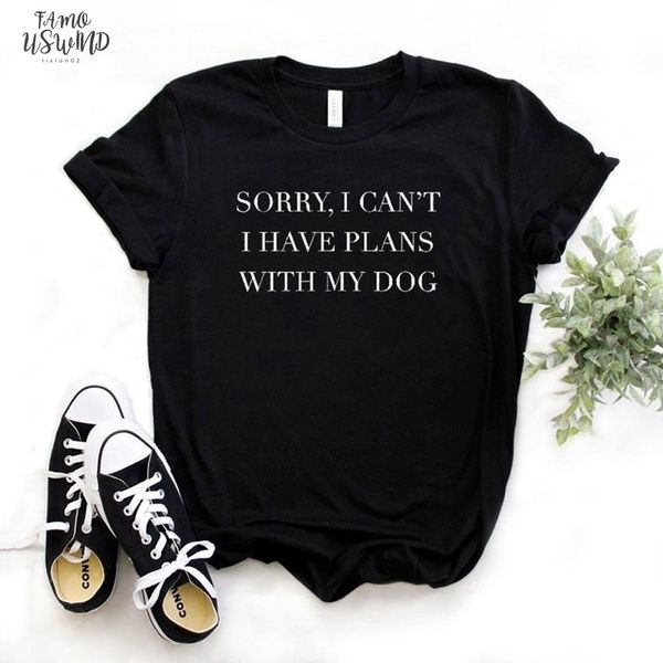 sorry i cant i have plans with my dog women tshirt cotton t shirt gift for lady yong girl street tee, White
sorry i cant i have plans with my dog women tshirt cotton t shirt gift for lady yong girl street tee, White