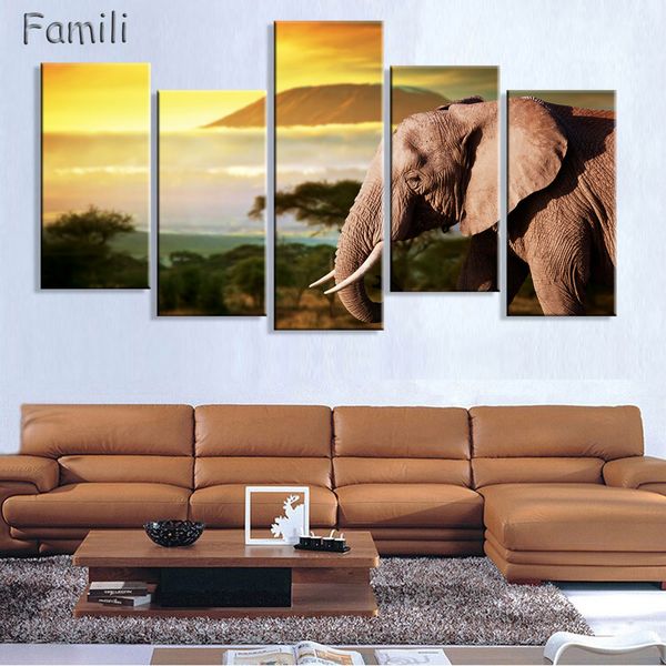 5 картины слон картина wall art картина украшение дома современная абстрактная печать холста современная живопись - большой холст без рамы
5 картины слон картина wall art картина украшение дома современная абстрактная печать холста современная живопись - большой холст без рамы