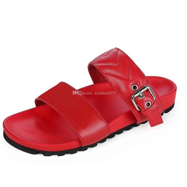 2019 genuine leather slippers woman flat sandals women shoes double buckle famous brand arizona summer beach with orignal, Black
2019 genuine leather slippers woman flat sandals women shoes double buckle famous brand arizona summer beach with orignal, Black