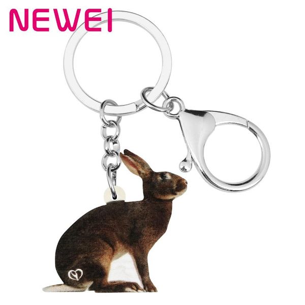 newei acrylic black easter hare keychains printing animal keyring jewelry for women men festival car bag accessory, Silver
newei acrylic black easter hare keychains printing animal keyring jewelry for women men festival car bag accessory, Silver