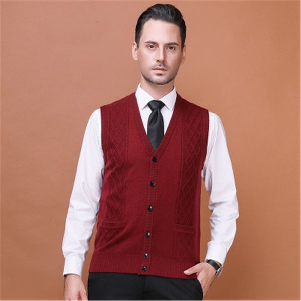 soft wool mens sleeveless sweaters fashion pure colors mens v neck sweater brand clothes slim fit male vest sweater, Black;white
soft wool mens sleeveless sweaters fashion pure colors mens v neck sweater brand clothes slim fit male vest sweater, Black;white