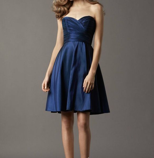 summer style navy blue bridesmaid dress short sweetheart sleeveless backless short bridesmaid gowns red/burgundy, White;pink
summer style navy blue bridesmaid dress short sweetheart sleeveless backless short bridesmaid gowns red/burgundy, White;pink