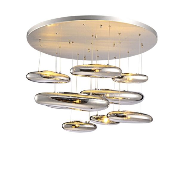 Led ceiling lamp modern european nordic creativity modern living room re taurant fluid mercury plating ball gla imple lu ter
Led ceiling lamp modern european nordic creativity modern living room re taurant fluid mercury plating ball gla imple lu ter