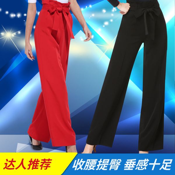 2018 ballroom dance pants lady's tango waltz dancing costumes women ballroom dance competition pants db135, Black;red
2018 ballroom dance pants lady's tango waltz dancing costumes women ballroom dance competition pants db135, Black;red