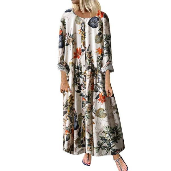 2020 spring long dress women leaves floral print boho beach dress tunic maxi women evening vestidos plus size summer, Black;gray
2020 spring long dress women leaves floral print boho beach dress tunic maxi women evening vestidos plus size summer, Black;gray