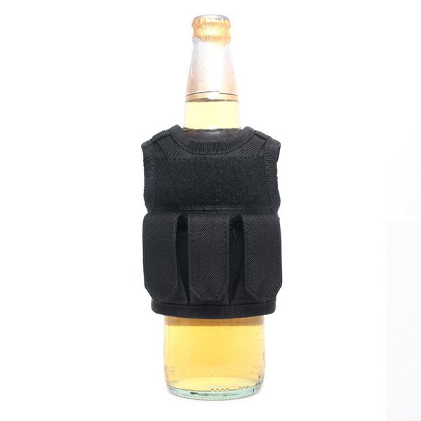 tactical beer bottle cover mini miniature molle vest personal bottle drink set adjustable shoulder strap gmt601, Camo;black
tactical beer bottle cover mini miniature molle vest personal bottle drink set adjustable shoulder strap gmt601, Camo;black