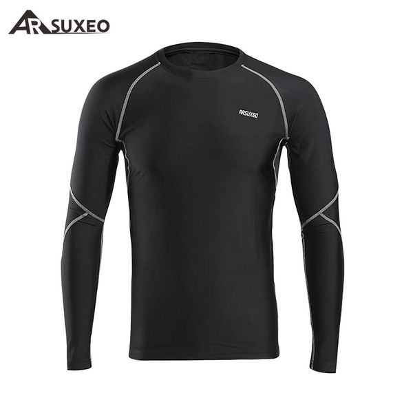 arsuxeo men's winter warm up fleece compression shirt base layer running long sleeves exercise tights workout gym t shirt, Black;blue
arsuxeo men's winter warm up fleece compression shirt base layer running long sleeves exercise tights workout gym t shirt, Black;blue