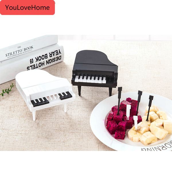 10pcs/set piano fruit forks dessert forks creative food picks kitchen accessories tools fruit snack toothpick 
10pcs/set piano fruit forks dessert forks creative food picks kitchen accessories tools fruit snack toothpick