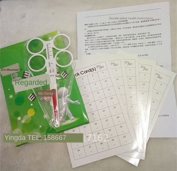 rlfsn accessories visual card amblyopia training device accessory glasses glasses flip beat reverse beat 50~400 degree double-sided mirror
rlfsn accessories visual card amblyopia training device accessory glasses glasses flip beat reverse beat 50~400 degree double-sided mirror