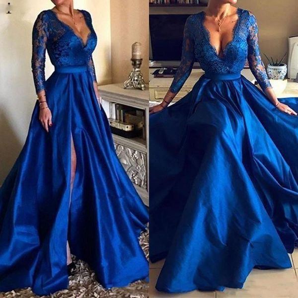 новая мода royal blue a-line пром платья глубокий v-образным вырезом кружева аппликации боковые сплит длинные рукава sweep поезд плюс размер, Black;red
новая мода royal blue a-line пром платья глубокий v-образным вырезом кружева аппликации боковые сплит длинные рукава sweep поезд плюс размер, Black;red