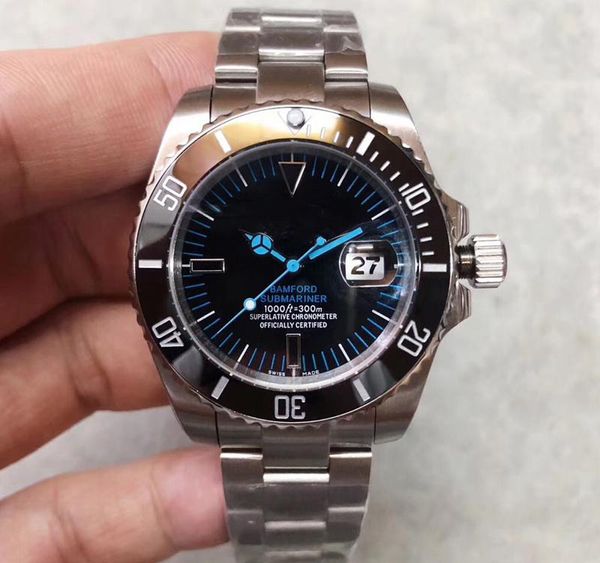 new v3 mens watch ceramic bezel sapphire glass automatic asian 2813 stainless steel stainless steel clasp mens watch, Slivery;brown
new v3 mens watch ceramic bezel sapphire glass automatic asian 2813 stainless steel stainless steel clasp mens watch, Slivery;brown