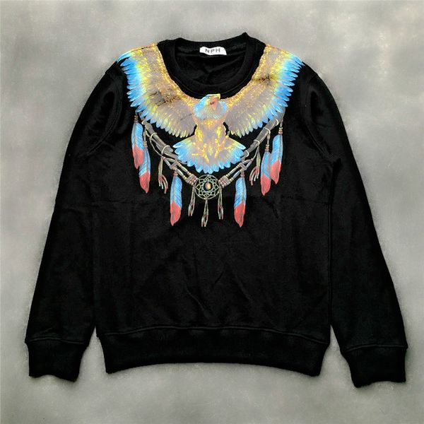 mens designer hoodies givh20 new fashion brand luxury 3d realistic hawk feather necklace printed sanitary garment, Black
mens designer hoodies givh20 new fashion brand luxury 3d realistic hawk feather necklace printed sanitary garment, Black