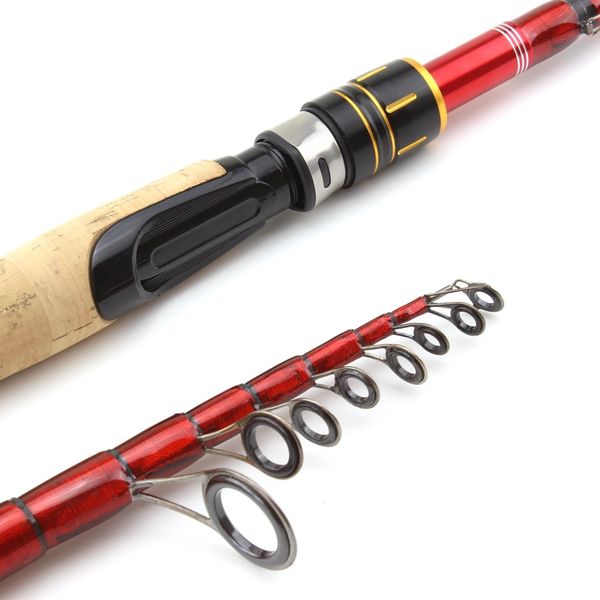 new wooden handle 1.8m 2.1m 2.4m 2.7m carbon spinning rod lure telescopic fishing rod portable travel fishing pole trout rod
new wooden handle 1.8m 2.1m 2.4m 2.7m carbon spinning rod lure telescopic fishing rod portable travel fishing pole trout rod