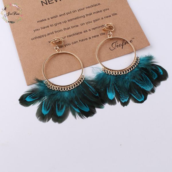 feather clip on earrings fashion feather style ethnic boho big dangle statement no piercing earring wedding earrings accessories, Silver
feather clip on earrings fashion feather style ethnic boho big dangle statement no piercing earring wedding earrings accessories, Silver