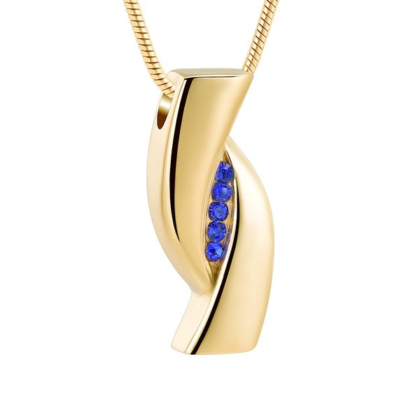 ijd12838 funnel & gift box, gold color blue crystals inlay stainless steel cremation pendant funeral urn locket for women, Silver
ijd12838 funnel & gift box, gold color blue crystals inlay stainless steel cremation pendant funeral urn locket for women, Silver