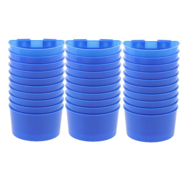 set of 30, bird pigeon quail chick coop feeder cups drinker bowls plastic
set of 30, bird pigeon quail chick coop feeder cups drinker bowls plastic