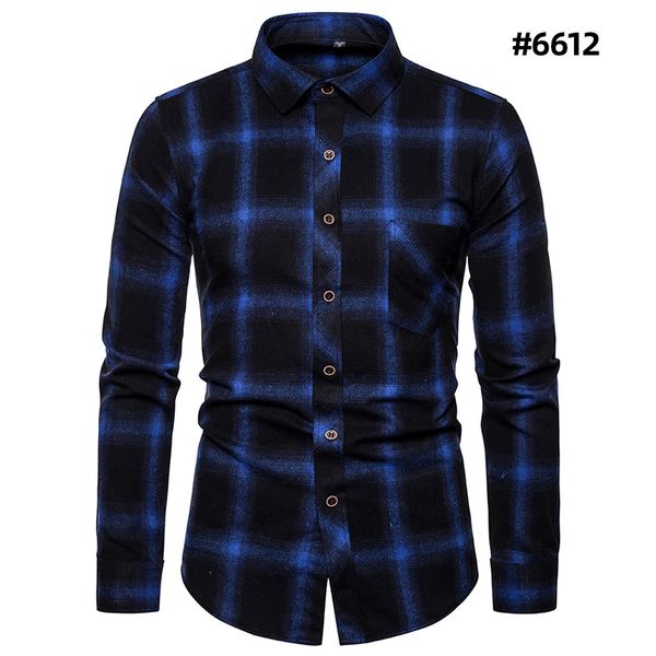 men's casual shirts styles in spring and autumnflannel shirt men slim fit plaid long sleeve male trend, White;black
men's casual shirts styles in spring and autumnflannel shirt men slim fit plaid long sleeve male trend, White;black