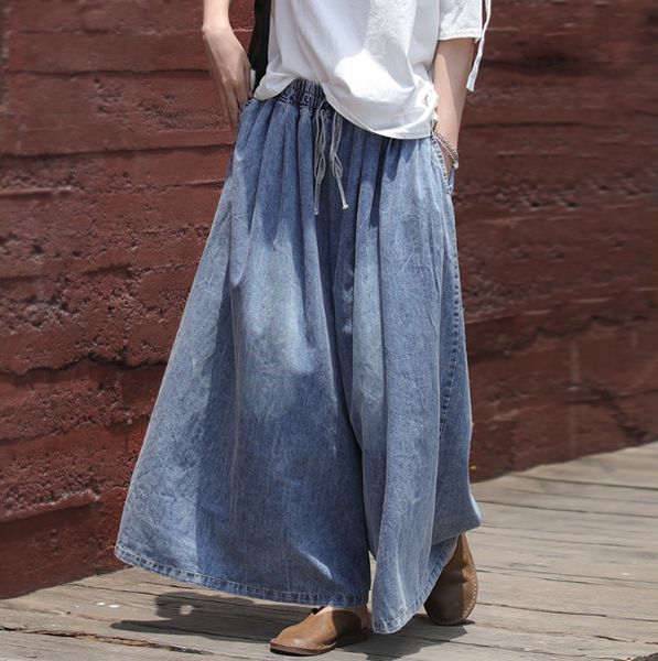blue loose streetwear denim women's jeans large sizes wide hem baggy elastic waist jeans woman autumn casual pocket denim
blue loose streetwear denim women's jeans large sizes wide hem baggy elastic waist jeans woman autumn casual pocket denim